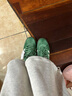 adidas T頭鞋 HANDBALL SPEZIAL復(fù)古板鞋德訓(xùn)鞋阿迪達(dá)斯三葉草   綠/白IG6192   38 曬單實(shí)拍圖