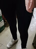 XINBUCKS 鯊魚褲打底褲女外穿秋冬季加絨顯瘦收腹提臀褲保暖小腳褲瑜伽褲 黑色（珠花絨） L碼  適合115-130斤 曬單實拍圖