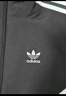 adidas經(jīng)典寬松運動(dòng)夾克外套男女春季阿迪達斯官方三葉草 黑色/綠色/白色   M 曬單實(shí)拍圖