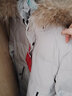 皮爾卡丹冬裝新款中長(zhǎng)款羽絨服男長(zhǎng)款過(guò)膝加厚韓版學(xué)生青年中戲大衣外套潮 米白色2099【中長(zhǎng)款】貉子毛領(lǐng) M/170【建議體重100-120斤】 曬單實(shí)拍圖