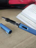 英雄（HERO）鋼筆可換墨囊學(xué)生練字筆中小學(xué)三年級男女生【珠光色】359B 炫光藍 0.38MM 曬單實(shí)拍圖