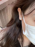 中國黃金CHINA GOLD四葉草鉆石耳釘女士銀耳環(huán)時(shí)尚耳飾女結婚紀念日禮物送女友老婆 心形四葉草鉆石耳釘 曬單實(shí)拍圖