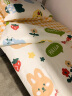雅鹿·自由自在 三件套床上用品 单人床学生宿舍上下铺3件套装被套床单枕套0.9/1.2米床 草莓熊 被罩150*200cm 实拍图
