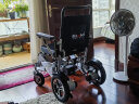 【安全出行款】美国Ainsnbot智能遥控电动轮椅车全自动越野老年人双人可折叠轻便旅行专用十大排名 [2]银-CE认证安全锂电 20AH-602 实拍图