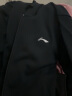 李宁（LI-NING）外套男女同款连帽卫衣春秋季新款宽松休闲针织开衫运动外套 标准黑(连帽-常规款） M/170 实拍图