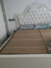 派然 实木床2米2.2米主卧加宽加长大床1.8m双人1.5单米高箱床抽屉储物 单床【六色可选】 1800mm*2000mm 框架结构 实拍图
