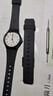 PENC IWATCH適配casio系列卡西歐手表MQ-24/71/76MW-59橡膠表帶配件原裝替換104表鏈經(jīng)典黑色16mm手表帶男女生 MQ-71黑色銀扣【配工具】 曬單實(shí)拍圖