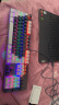 联想（Lenovo） MK5青轴有线机械键盘RGB光效适用拯救者R9000P/Y7000 游戏电竞办公键盘104键吃鸡键盘拼色风暴蓝 实拍图