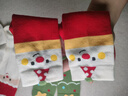 貝比圣誕嬰兒襪子秋冬純棉寶寶襪子加絨加厚珊瑚絨新生兒中長(cháng)筒襪 你好圣誕秋冬款【100%純棉】 3雙 4-6歲 適合腳長(cháng)16-18cm（鞋碼25-27） 曬單實(shí)拍圖