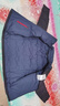 紅豆【白鵝絨+大毛領(lǐng)】羽絨服男中長(cháng)款貉子毛領(lǐng)連帽鵝絨服加厚羽絨服 立領(lǐng)黑色 L 曬單實(shí)拍圖