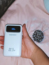 諾希充電寶自帶雙線20000毫安時22.5W超級快充大容量可上飛機儲能戶外移動電源便攜適用蘋果15/14手機 曬單實拍圖
