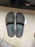 Jeep 吉普純色休閑男拖鞋居家戶(hù)外穿潮流男士防滑踩屎感一字款居家涼拖鞋P210MTX023橄欖綠42碼 曬單實(shí)拍圖
