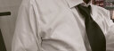 马尼亚袋鼠【次日达可选】夏季薄款西服套装男士修身商务正装外套职业西装整 (西服+西裤+衬衫)黑色7件套 3XL【135-150斤】 晒单实拍图