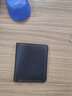 迪嘉樂(lè ) 薄款迷你商務(wù)錢(qián)包男士錢(qián)包短款簡(jiǎn)約兩折可放駕駛證迷你青年皮夾學(xué)生輕巧錢(qián)夾多卡位皮夾子 3031豎款黑色 曬單實(shí)拍圖