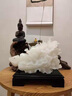 唯藝思佳 天然玉石白菜擺件百財聚來高檔公司店鋪開業(yè)禮品辦公室招財擺設 32厘米白菜（長32厘米重11斤） 曬單實拍圖