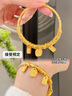 周六福（ZLF） 黃金戒指女款國(guó)潮足金韶華指環(huán)5G黃金無(wú)極金食指戒 計(jì)價(jià) 14號(hào) - 1.69g 曬單實(shí)拍圖