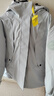 三彩2024冬季新款極寒鵝絨服三防戶外沖鋒衣工裝風(fēng)連帽羽絨服女 冰川藍(lán) S 155/80A 曬單實(shí)拍圖