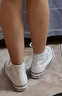 匡威（Converse）男女款休閑高幫 帆布鞋情侶板鞋Nexstar 110 HI  日本直郵 白色（32765013） 24.5 曬單實(shí)拍圖