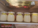 潤華年食品級果醬玻璃瓶子密封罐帶蓋小迷你小號攜帶透明圓形酸奶瓶布丁 大號 200mL 6件套 曬單實(shí)拍圖