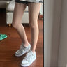 耐克（NIKE）【潮】Air Jordan aj1 Low女鞋板鞋低幫透氣休閑運動(dòng)耐磨籃球鞋 553560-616（粉白色） gs 款 35.5 曬單實(shí)拍圖