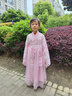 喵駝漢服女童兒童古裝漢服春秋兒童中國風(fēng)超仙古裝漢服古風(fēng)6-13歲女童櫻花公主襦裙唐裝學(xué)生女孩新款古裝 粉色裙子+大袖衫+鞋子 120 曬單實(shí)拍圖