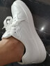 飛躍（Feiyue）空軍一號小白鞋子男鞋女鞋冬季休閑運動(dòng)鞋百搭厚底增高情侶板鞋 白白 40碼 曬單實(shí)拍圖