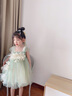 RB KIDS童裝女童連衣裙夏裝洋氣寶寶立體花朵公主裙小女孩蓬蓬紗裙 洋氣公主裙（現(xiàn)貨直發(fā)） 110cm (建議身高100-110cm) 曬單實拍圖