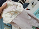 戴維貝拉新生兒連體衣春秋裝女寶寶漢服哈衣嬰兒抗菌爬服 曬單實(shí)拍圖