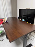 普格瑞司M1帶抽屜雙電機實(shí)木電動(dòng)升降桌站立式工作臺電腦桌實(shí)木辦公桌 M1【單電機】橡膠木實(shí)木+抽屜 桌面尺寸：120×60cm【免費送貨上門(mén)包安裝】 曬單實(shí)拍圖