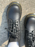 马丁（DR.MARTENS）春夏1460 Pascal 新中式荔枝纹软皮黑色女款8孔马丁靴 黑色 37 实拍图