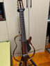 雅馬哈（YAMAHA）靜音吉他SLG200S/SLG200N民謠古典吉它旅行便攜可接耳機電箱琴 SLG200NW 古典吉他-原木啞光 曬單實(shí)拍圖