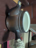 祥業(yè)  圍爐煮茶炭火茶爐家用老式烤茶爐煮茶爐炭爐罐戶(hù)外煮茶壺 粗陶三文炭火爐+本忠側把壺 曬單實(shí)拍圖
