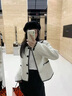 羅蒙（ROMON）法式小香風(fēng)短款外套女裝2025秋季新款小個子名媛氣質(zhì)高級感上衣 灰色外套 L -110-120斤拍 曬單實拍圖