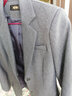 羅蒙職業(yè)西裝套裝女秋季新款韓版氣質(zhì)長(cháng)袖修身商務(wù)干練正裝西服工作服 灰色西裝+褲子 L 曬單實(shí)拍圖