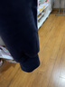 忻悅晴兒童加絨深藍色運動(dòng)褲秋冬男童女童小學(xué)生校褲淺灰色直筒校服褲子 藏青色(收口款)-加絨款 150 cm 曬單實(shí)拍圖