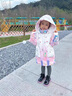 G.DUCKKIDS童裝女童羽絨服中長款兒童外套冬季白鴨絨女寶寶衣服加厚保暖冬裝 愛莎粉 100碼建議90-100cm3-4歲 曬單實拍圖