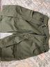 星禾萊送腰帶工裝短褲男夏季2023新款工裝短褲軍旅休閑百搭五分褲腳車(chē)線(xiàn) 綠色 M 曬單實(shí)拍圖