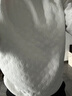 謙集（QIANJI） 男士衛(wèi)衣2024春秋新款高端印花休閑復(fù)古寬松圓領(lǐng)重磅長袖上衣男 白色 【JSW3313DP白色】 L 適合109-123斤 曬單實拍圖