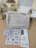 新款可站立筆袋折疊可拆卸大容量透明筆袋男孩款文具盒初中生高中鉛筆盒男女生學(xué)生文具袋女孩款高顏值鉛筆袋 【熱賣*ins站立翻蓋式】乳酪米/送三件套禮 曬單實拍圖