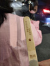 森馬（Semir）牛仔外套女拼接仿兔毛翻領(lǐng)寬松港風(fēng)冬季落肩夾棉夾克103724108001 曬單實(shí)拍圖