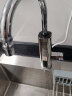 奥克斯（AUX）电热水龙头热水器加热水龙头快速热水变频恒温厨房下进水 【大屏数显】电镀银+漏保插头+万向喷头 实拍图