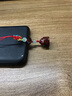 今夕 紫檀木掛飾掛件手機鏈車(chē)掛飾小葉紫檀木牌雕刻如意牌吊墜子手把件文玩木飾品配件送禮品禮物 稱(chēng)心如意款 曬單實(shí)拍圖