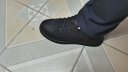 海澜之家HLA男鞋休闲皮鞋子男士板鞋运动鞋HAAXXM4AB70302 黑色45 实拍图