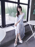 Lily Wei【奶酪甜心】白色高跟鞋溫柔一字帶涼鞋時裝女鞋2025新款 白色【跟高10cm】 38 曬單實拍圖