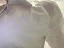 朵迪雅尚短袖白色襯衫女韓版OL襯衣春夏職業(yè)裝上衣工作服正裝 短-袖純白(翻領(lǐng)) L  曬單實(shí)拍圖