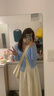 蕭遇（XIAOYU）2024年春秋季新款女士套裝毛衣針織連衣裙小個子氣質(zhì)女神范衣服 套裝 M(建議：95-105斤) 曬單實拍圖