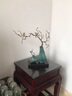 漢福龍鳥(niǎo)語(yǔ)花香銅工藝品銅器擺件花藝新中式家居客廳玄關(guān)裝飾 鳥(niǎo)語(yǔ)花香 曬單實(shí)拍圖