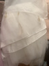 久愛久女童禮服公主裙兒童連衣裙花童蓬蓬裙鋼琴主持人小女孩六一演出服 仙女白【薄紗長袖】 140 （建議身高130-140cm） 曬單實(shí)拍圖