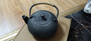 容山堂 蘇韻無(wú)涂層生鐵壺鑄鐵茶壺大容量大號(hào)砂鐵樹(shù)藤扇形龜甲紋 乳丁紋生鐵壺 1000ml 曬單實(shí)拍圖
