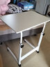 懶人床邊電腦桌臺式家用簡(jiǎn)易書(shū)桌床上用簡(jiǎn)約移動(dòng)可升降小書(shū)桌 象牙白色60*40 曬單實(shí)拍圖